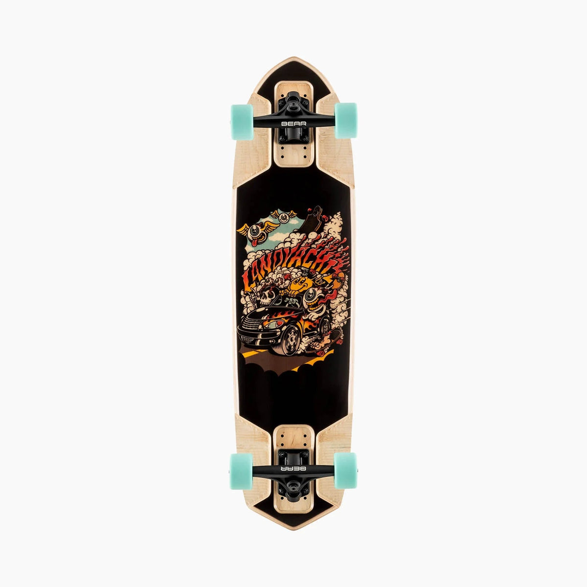 LANDYACHTZ Blaze PT Downhill Freeride Longboard Complete