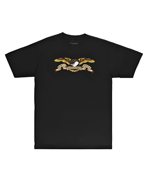 ANTIHERO Eagle T-Shirt Black Print Boy's T-Shirts Antihero