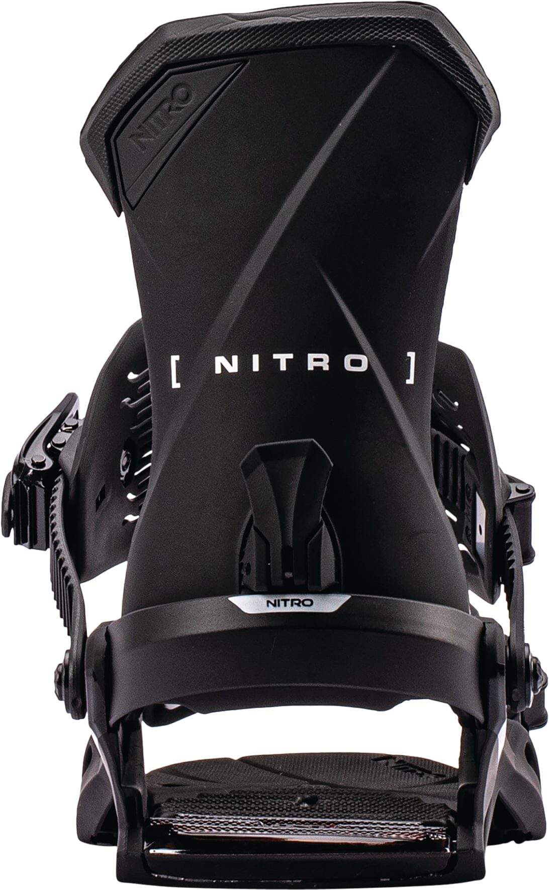 NITRO Team Snowboard Bindings Ultra Black 2027 Men's Snowboard Bindings Nitro