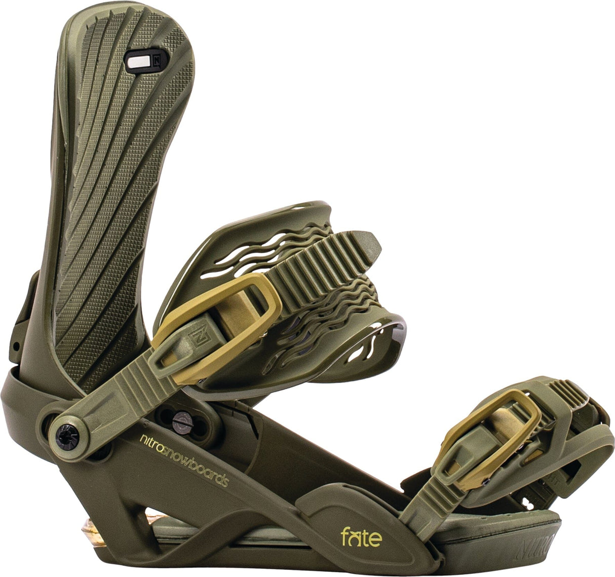 NITRO Women's Fate Snowboard Bindings Hailey Langland 2027 Women's Snowboard Bindings Nitro