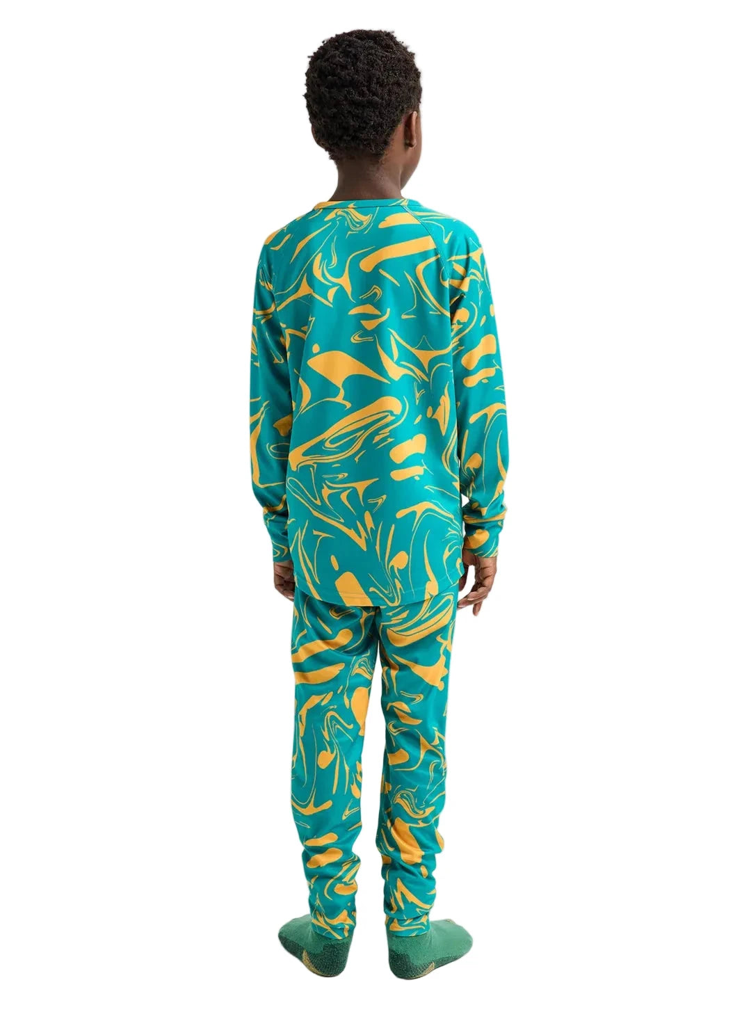 BURTON Kids Lightweight Base Layer Set Liquid Gold Youth Base Layers Burton