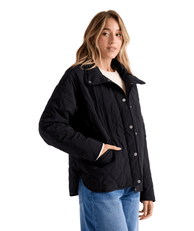 VOLCOM Women's Quinn Jacket Black Women's Street Jackets Volcom