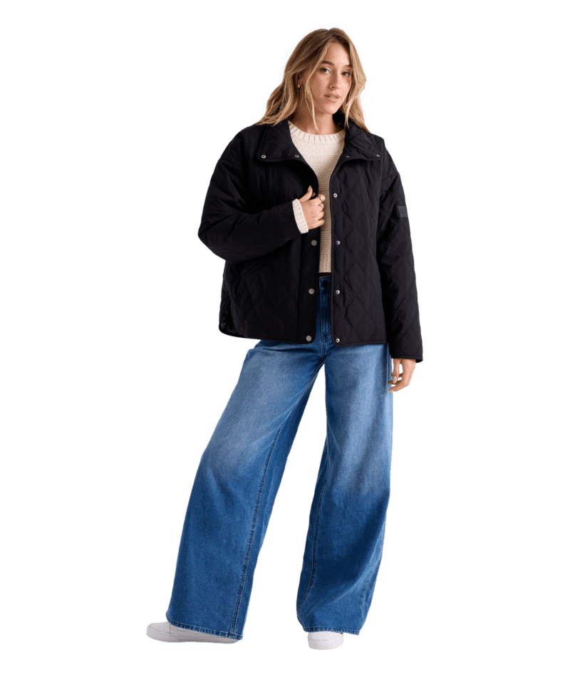 VOLCOM Women's Quinn Jacket Black Women's Street Jackets Volcom