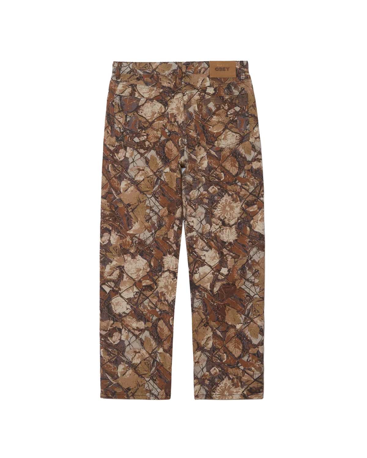 OBEY Classic Baggy Denim Fence Camo Multi Men's Denim Obey