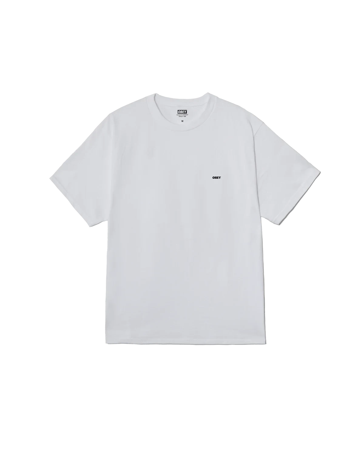 OBEY Visual Studies T-Shirt White Men's Short Sleeve T-Shirts Obey