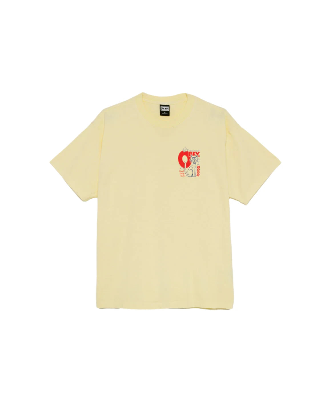 OBEY World's Friendliest T-Shirt Pigment Anise Flower Men's Short Sleeve T-Shirts Obey