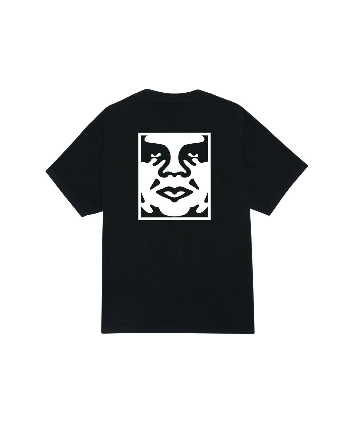 OBEY Bold Icon Face Pigment Heavyweight T-Shirt Pigment Dusty Black Men's Short Sleeve T-Shirts Obey