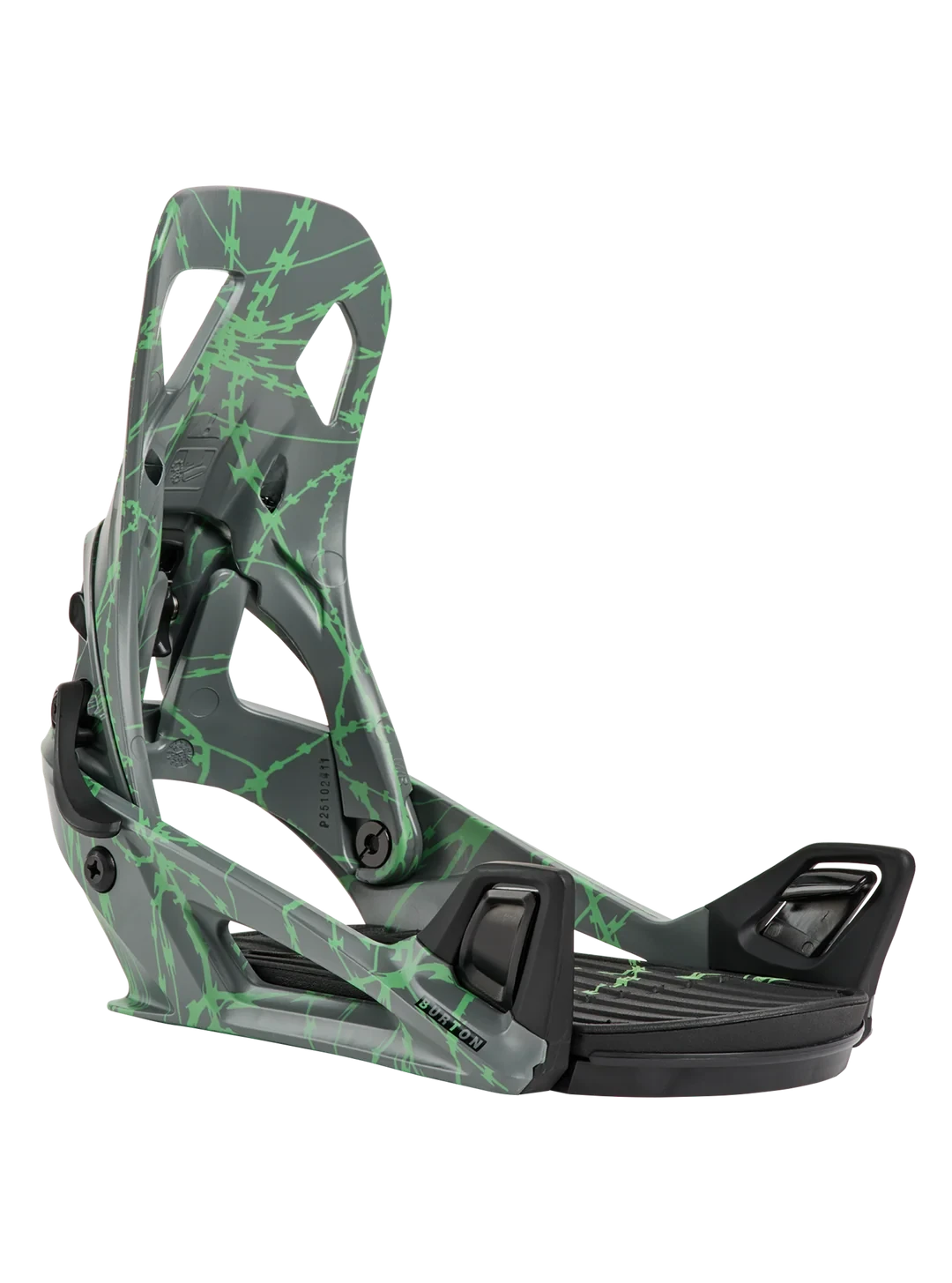 BURTON Step On Snowboard Bindings Gray/Green Voltage 2027 Men's Snowboard Bindings Burton