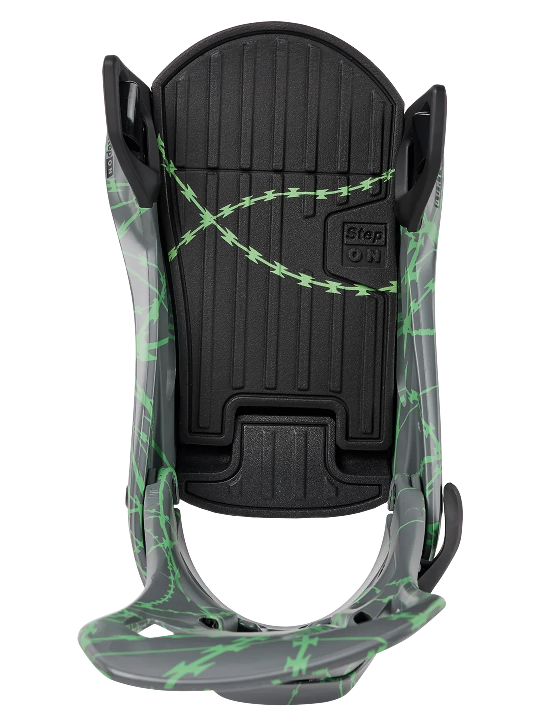 BURTON Step On Snowboard Bindings Gray/Green Voltage 2027 Men's Snowboard Bindings Burton