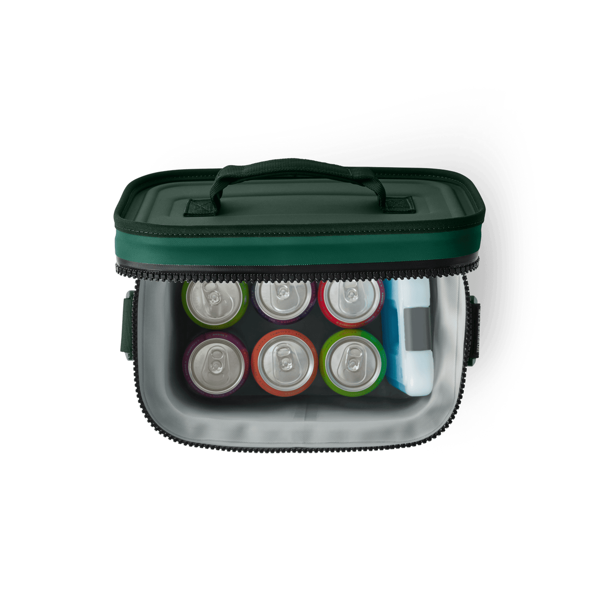 YETI Hopper Flip 8 Soft Cooler Black Forest Green Coolers Yeti