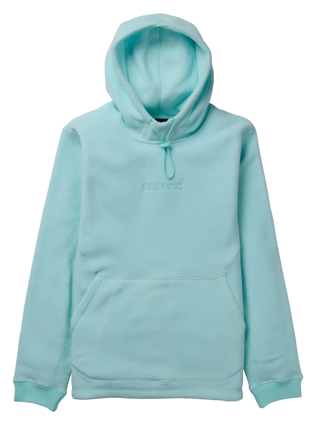 BURTON Cinder Fleece Pullover Hoodie Light Teal Men's Pullover Hoodies Burton