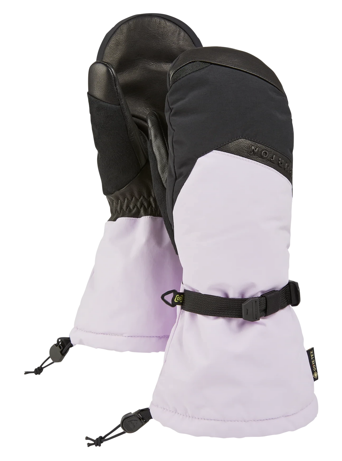 BURTON Women's Deluxe GORE-TEX Mittens Moondust Purple Women's Snow Mitts Burton