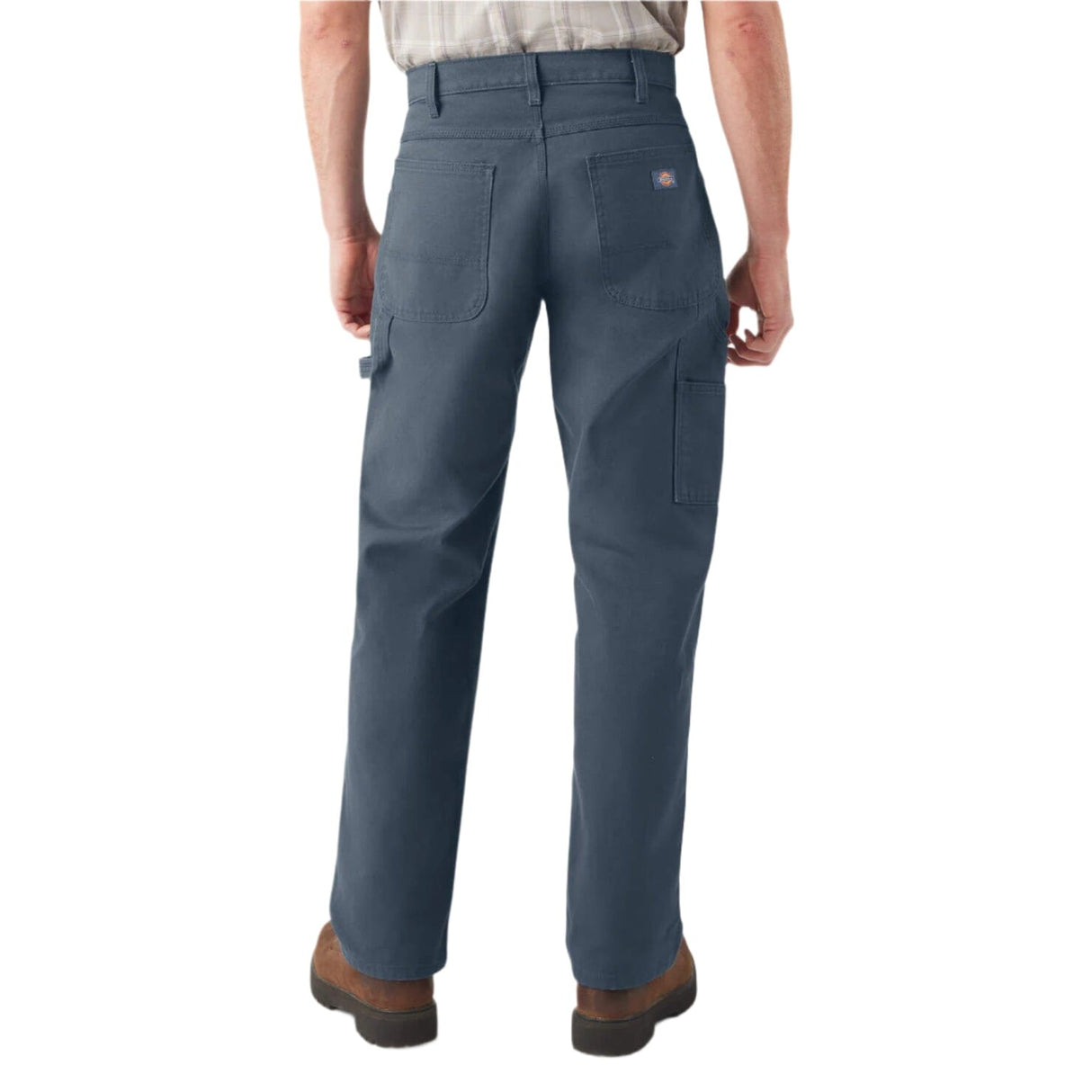 DICKIES Relaxed Fit Heavyweight Duck Carpenter Pants Airforce Blue Men's Pants Dickies