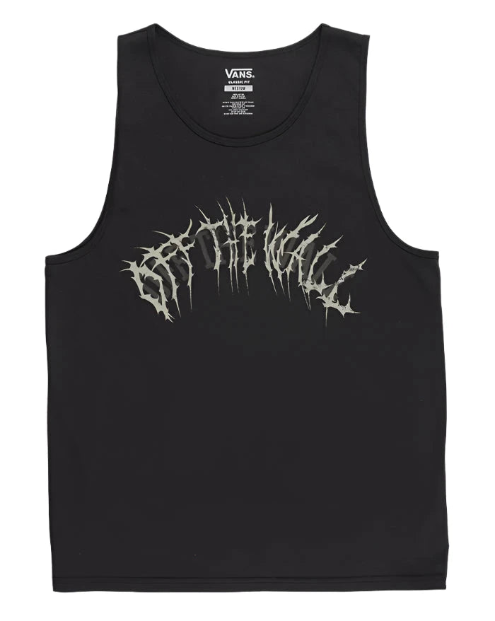 VANS Metal Arch Tank Top Black Men's Tank Tops Vans