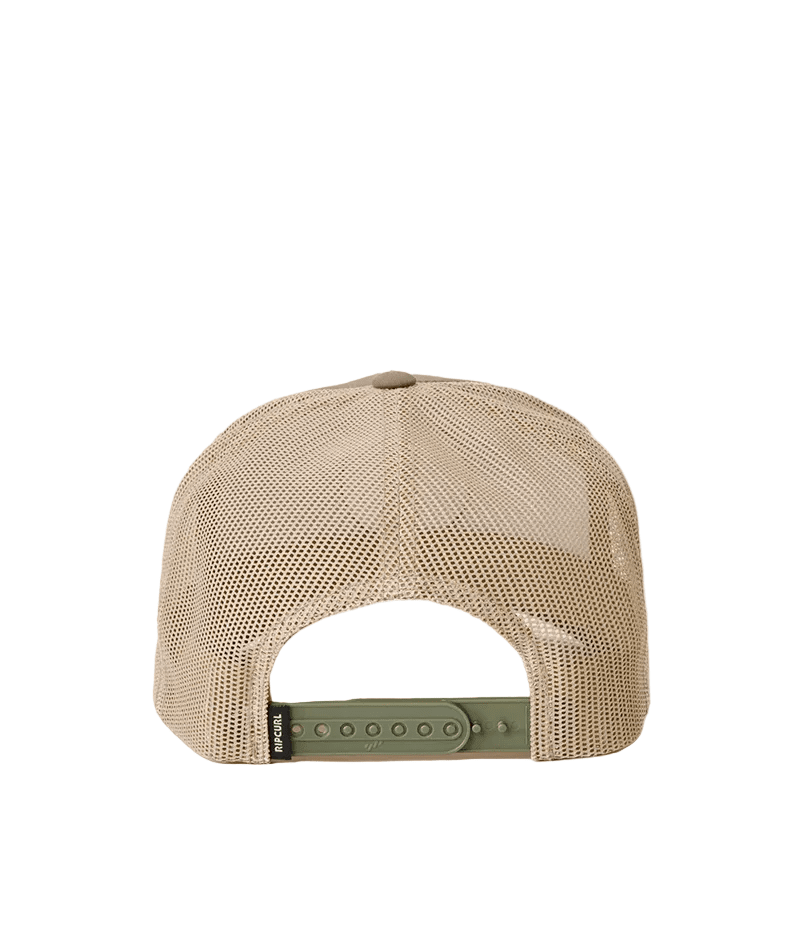 RIP CURL Wetsuit Icon Trucker Cap Dusty Olive Men's Hats Rip Curl