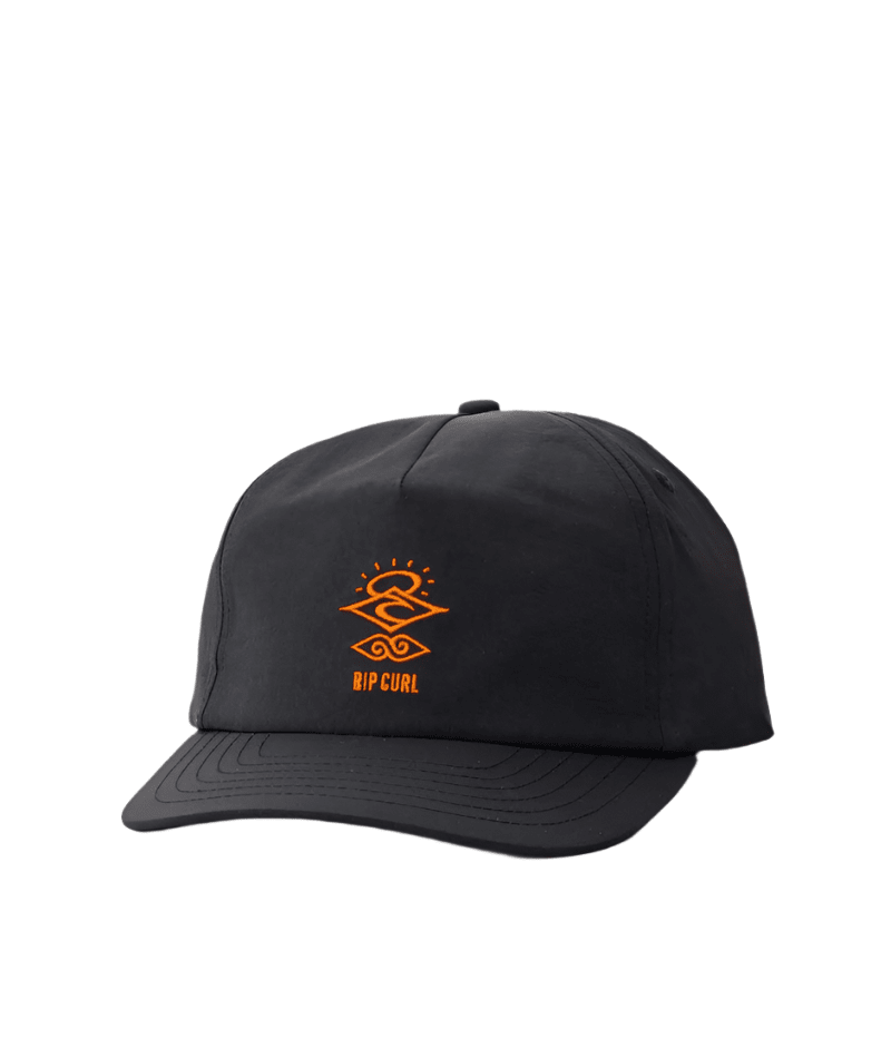 RIP CURL Icons Search Snapback Hat Black Men's Hats Rip Curl