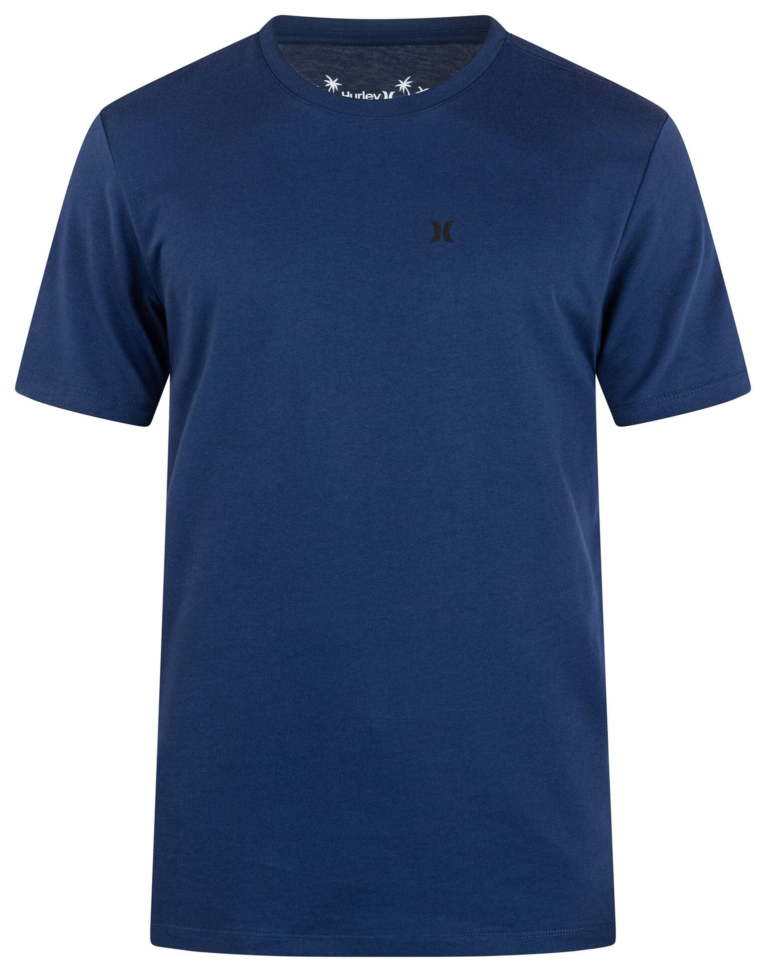 HURLEY Everyday Explore Icon T-Shirt Blue Void Men's Short Sleeve T-Shirts Hurley 