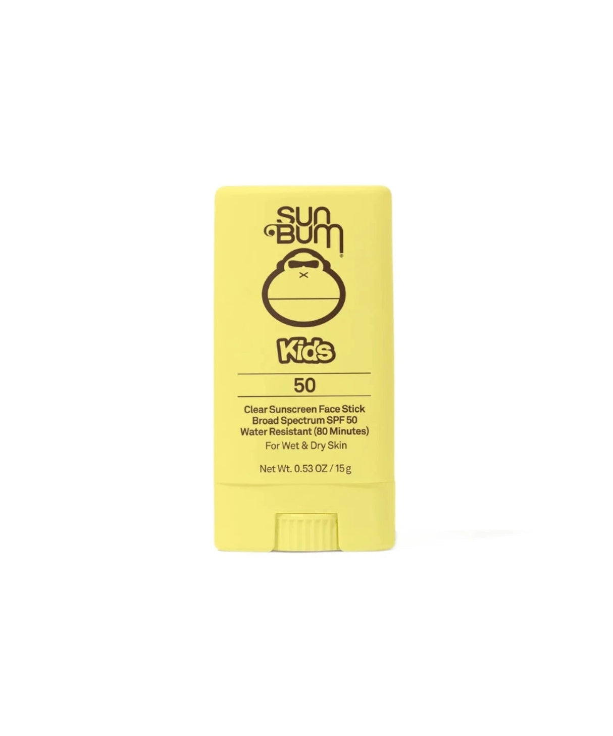SUN BUM Kids SPF 50 Clear Sunscreen Face Stick Sunscreen Sun Bum