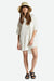 BRIXTON Women's Condesa Linen Shirtdress Off White Women's Dresses Brixton 