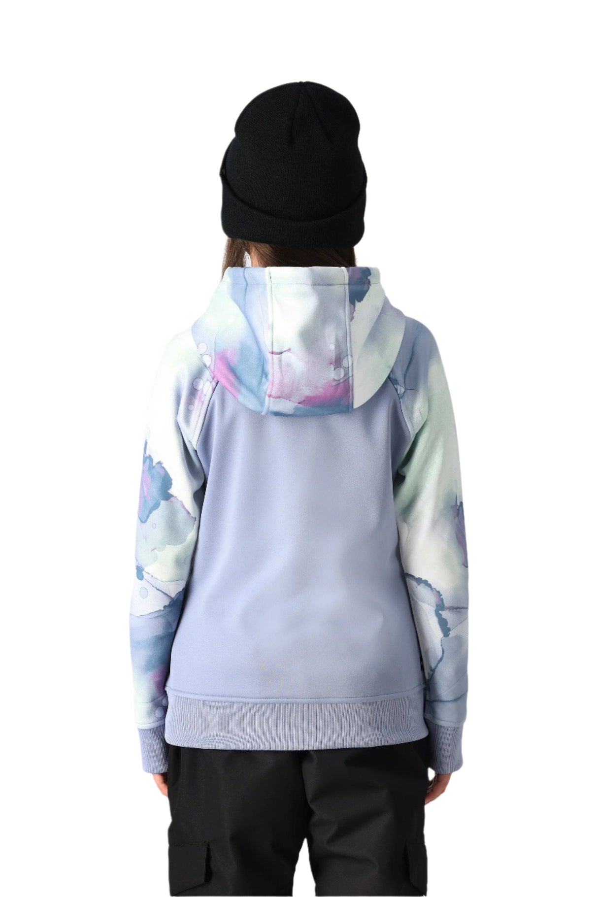 686 Girl's Bonded Fleece Pullover Hoodie Purple Impressions Girl's Hoodies 686