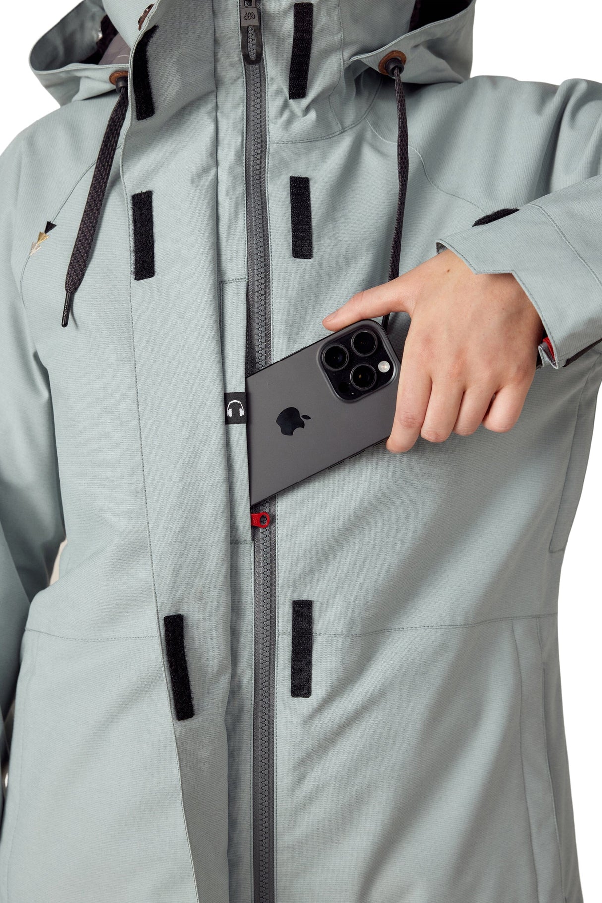 686 Women's Smarty 3-In-1 Spellbound Snow Jacket Dusty Marine Dobby 2026 Women's Snow Jackets 686