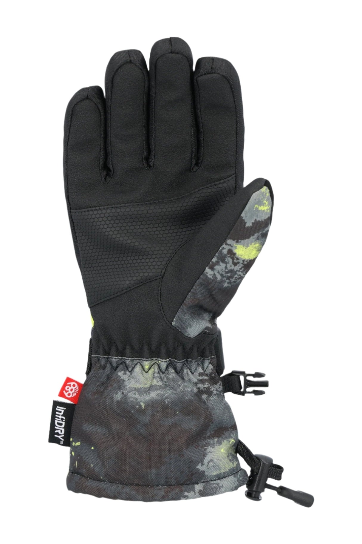 686 Youth Heat Insulated Glove Lime Hemisphere Youth Snow Gloves & Mitts 686