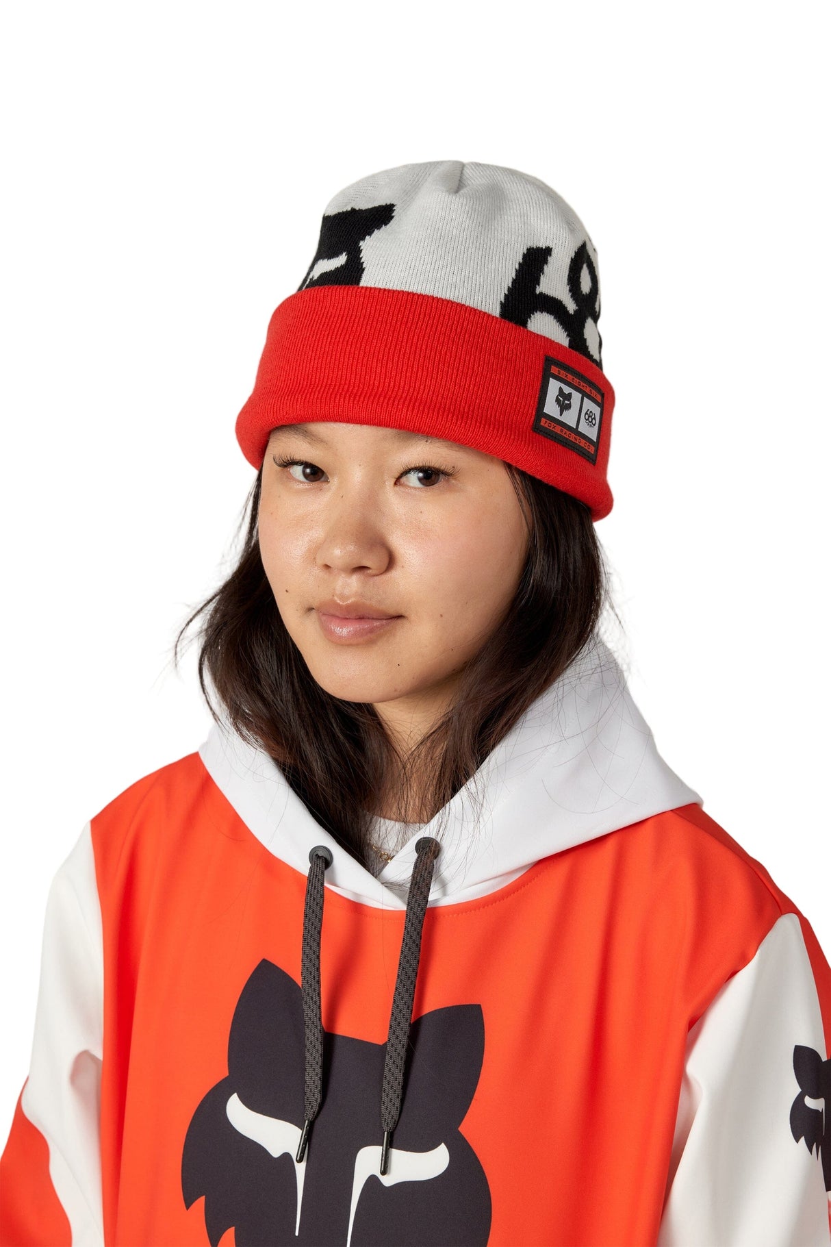 686 Fox Racing Cuff Beanie Flare Colorblock Men's Beanies 686