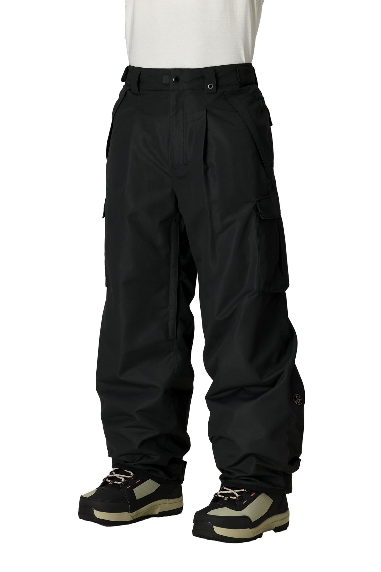 686 Essox Cargo Snowboard Pants Black 2026 Men's Snow Pants 686