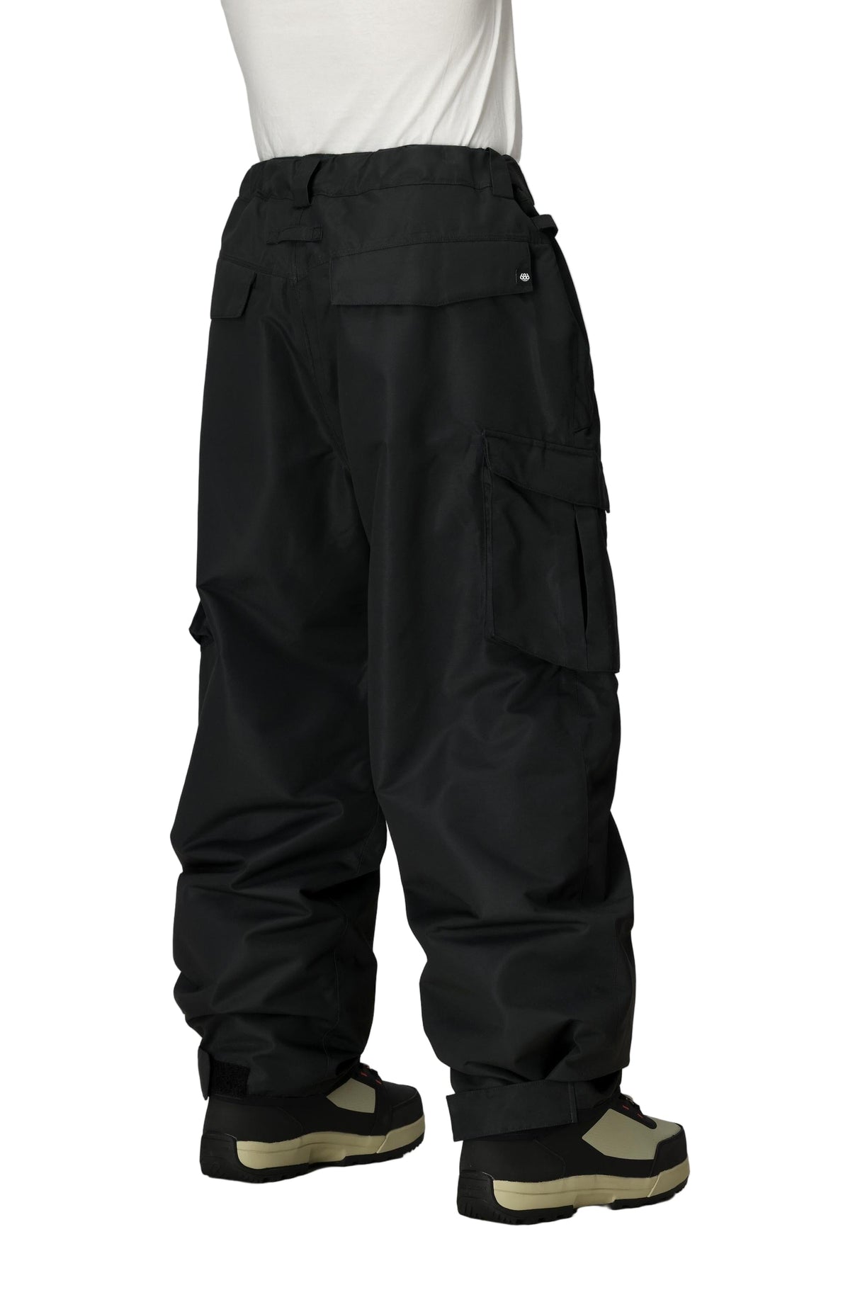 686 Essox Cargo Snowboard Pants Black 2026 Men's Snow Pants 686