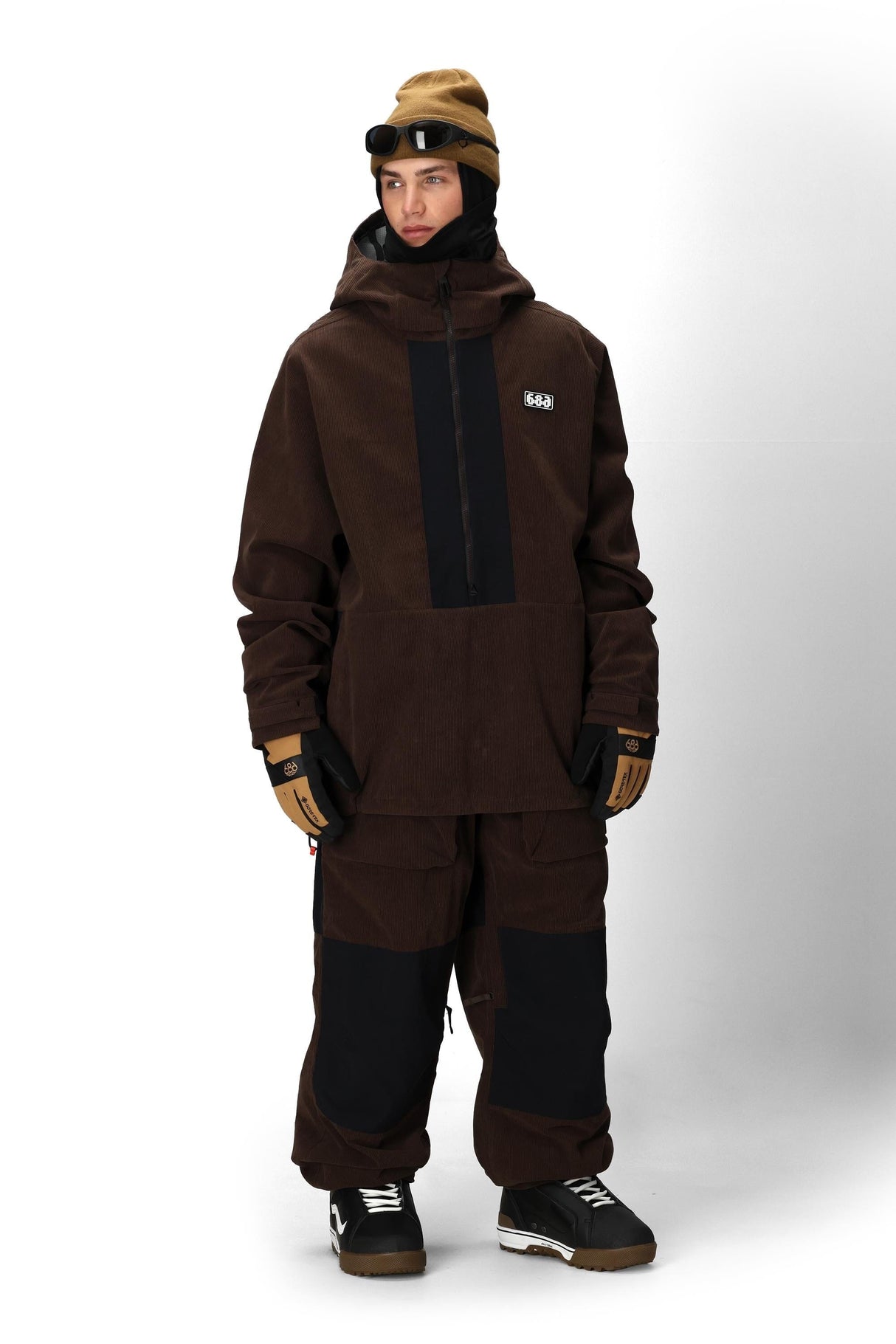 686 Ghost 2.5L Snow Pants Coffee Corduroy 2026 Men's Snow Pants 686