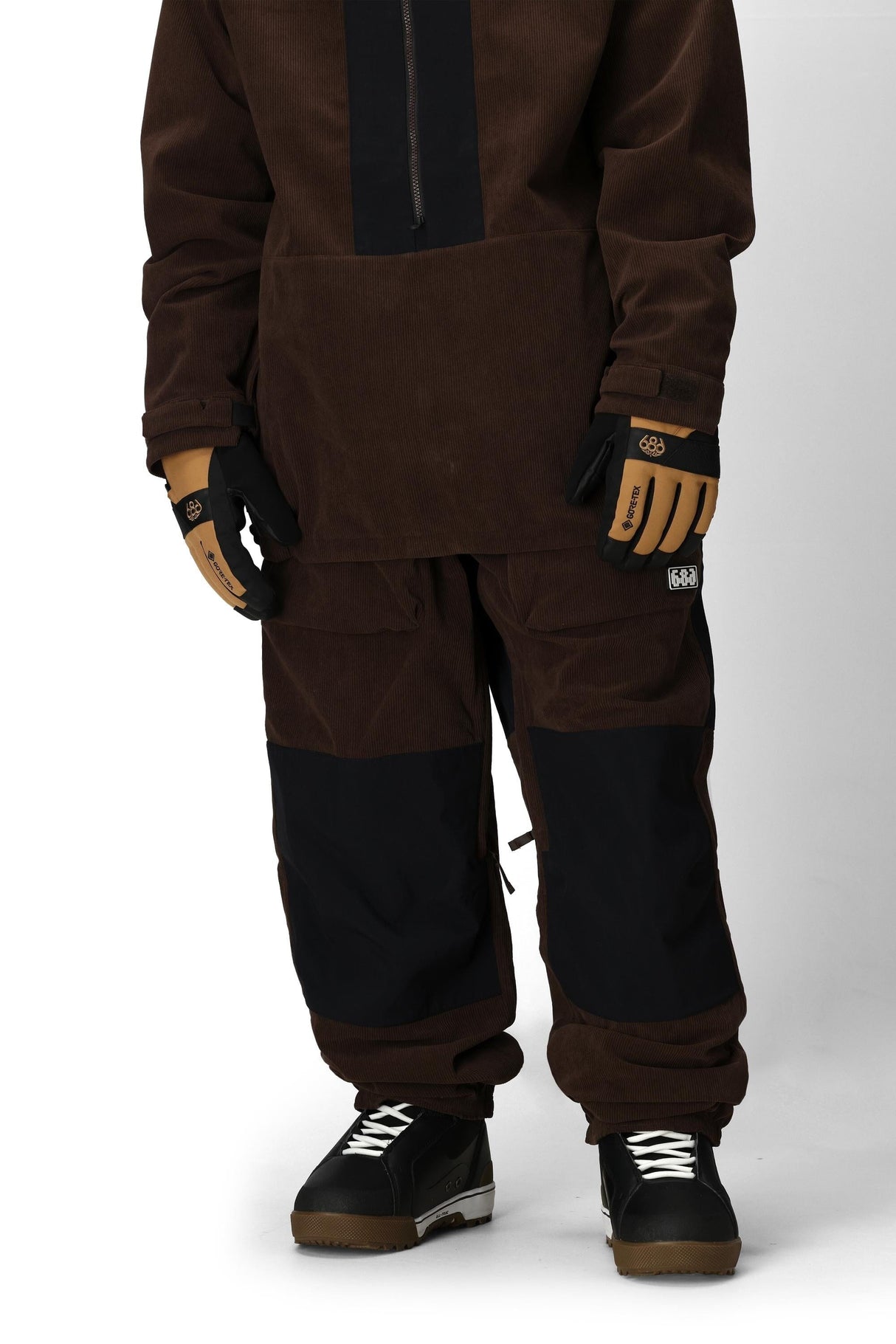 686 Ghost 2.5L Snow Pants Coffee Corduroy 2026 Men's Snow Pants 686