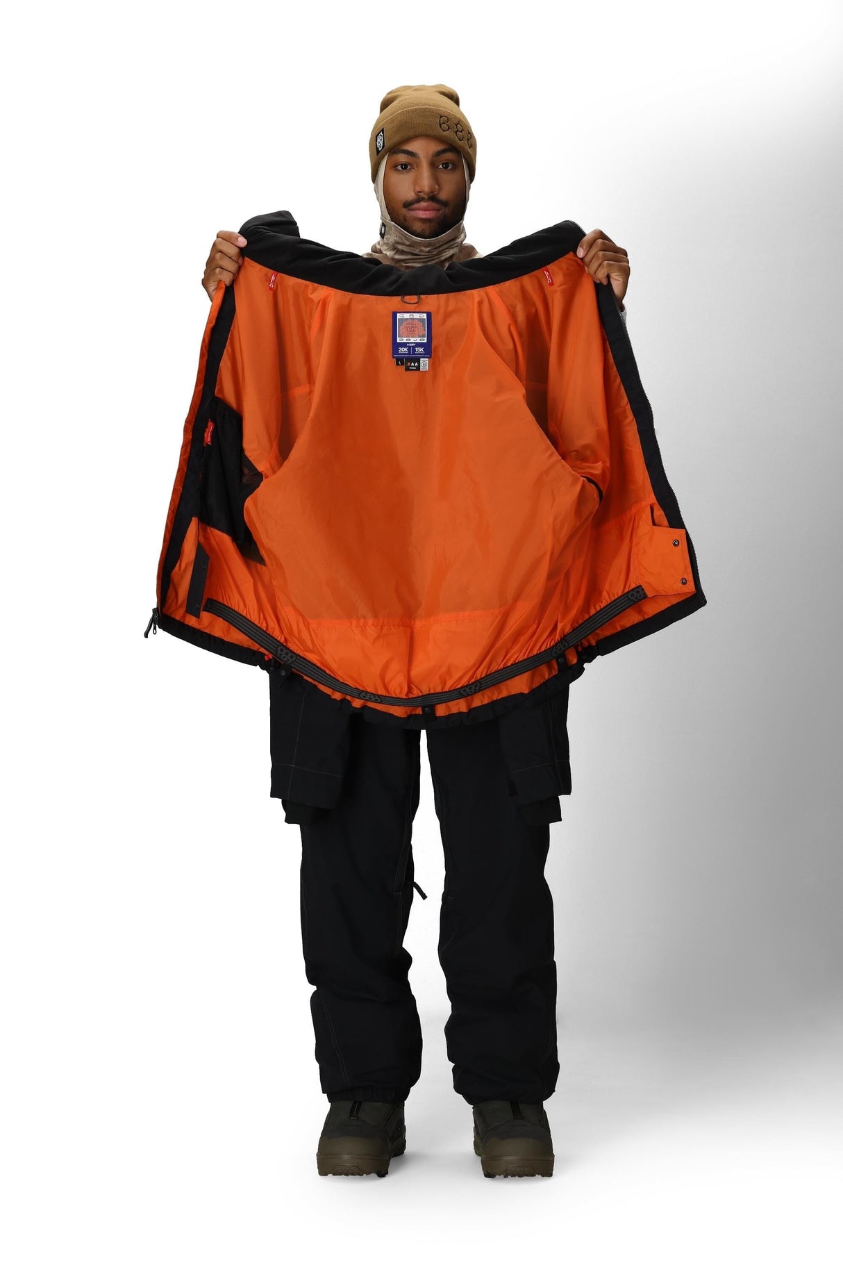 686 Dojo Snowboard Jacket Black 2026 Men's Street Jackets 686