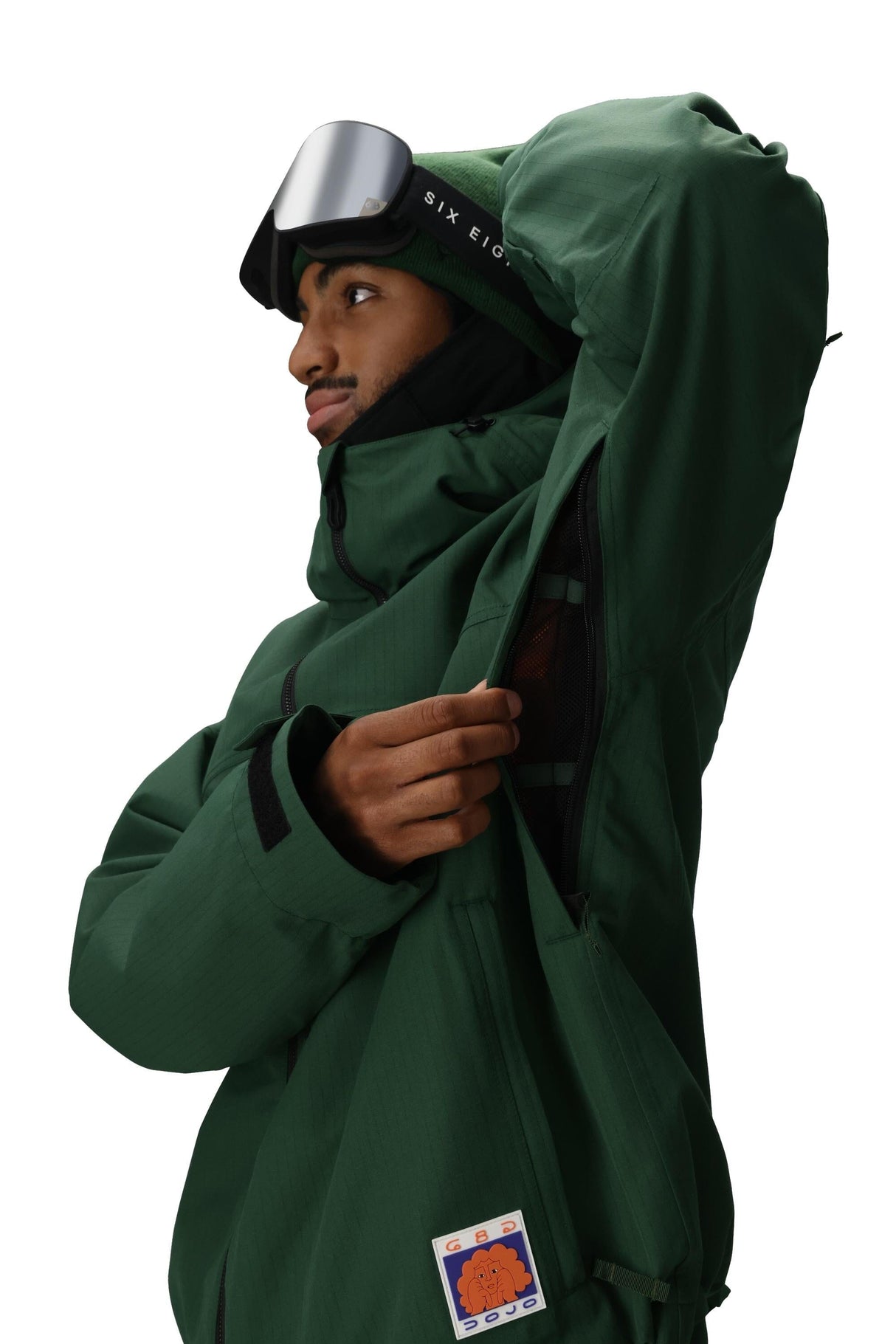 686 Dojo Snow Jacket Moss Green Ripstop 2026 Men's Snow Jackets 686