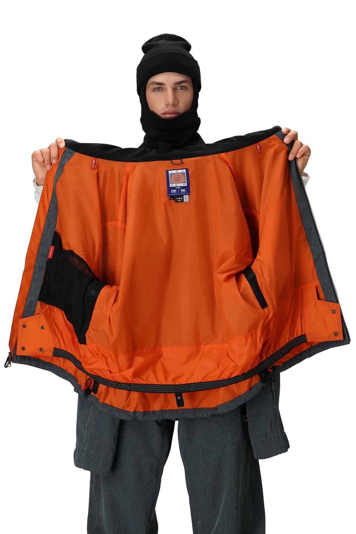 686 Dojo Snowboard Jacket Navy Denim 2026 Men's Snow Jackets 686