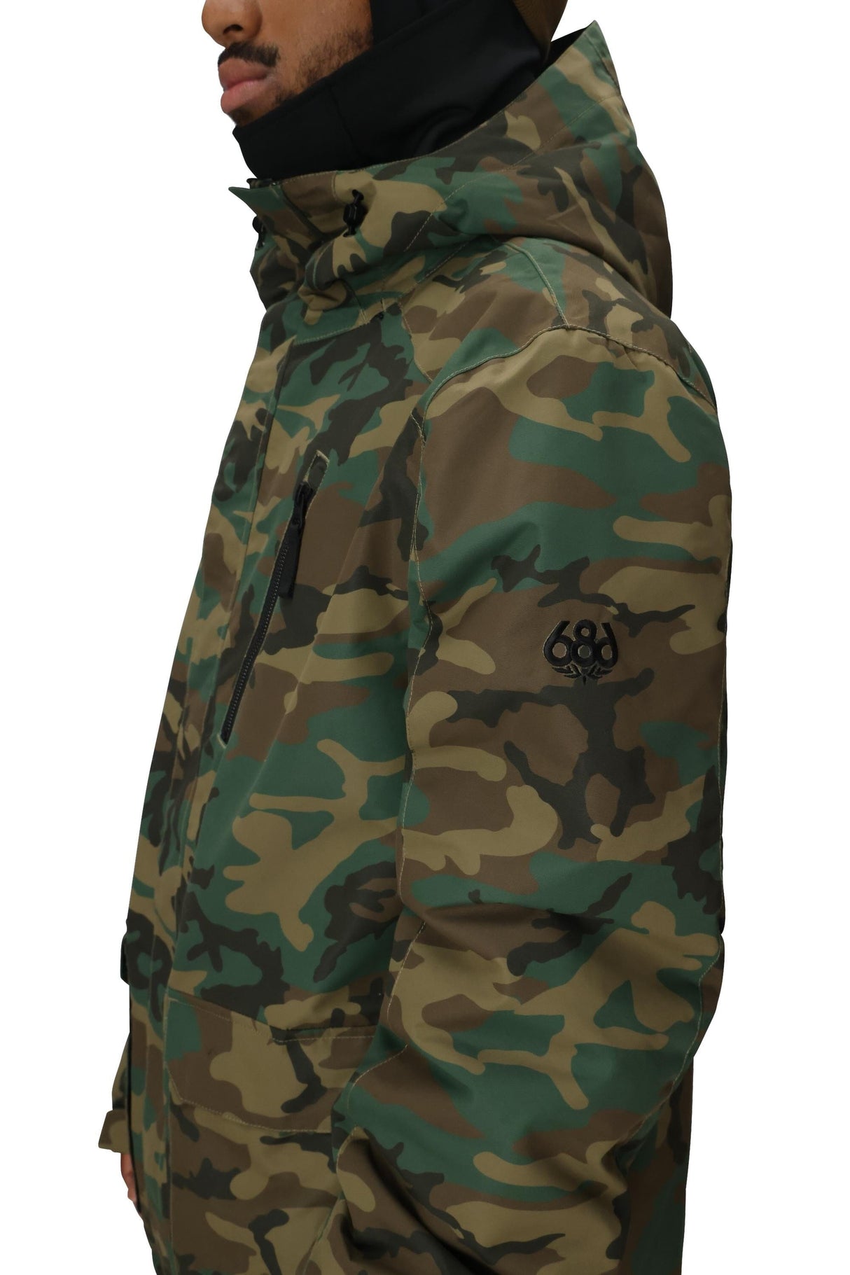 686 Nightline Insulated Snowboard Jacket Camo 2026 Men's Snow Jackets 686