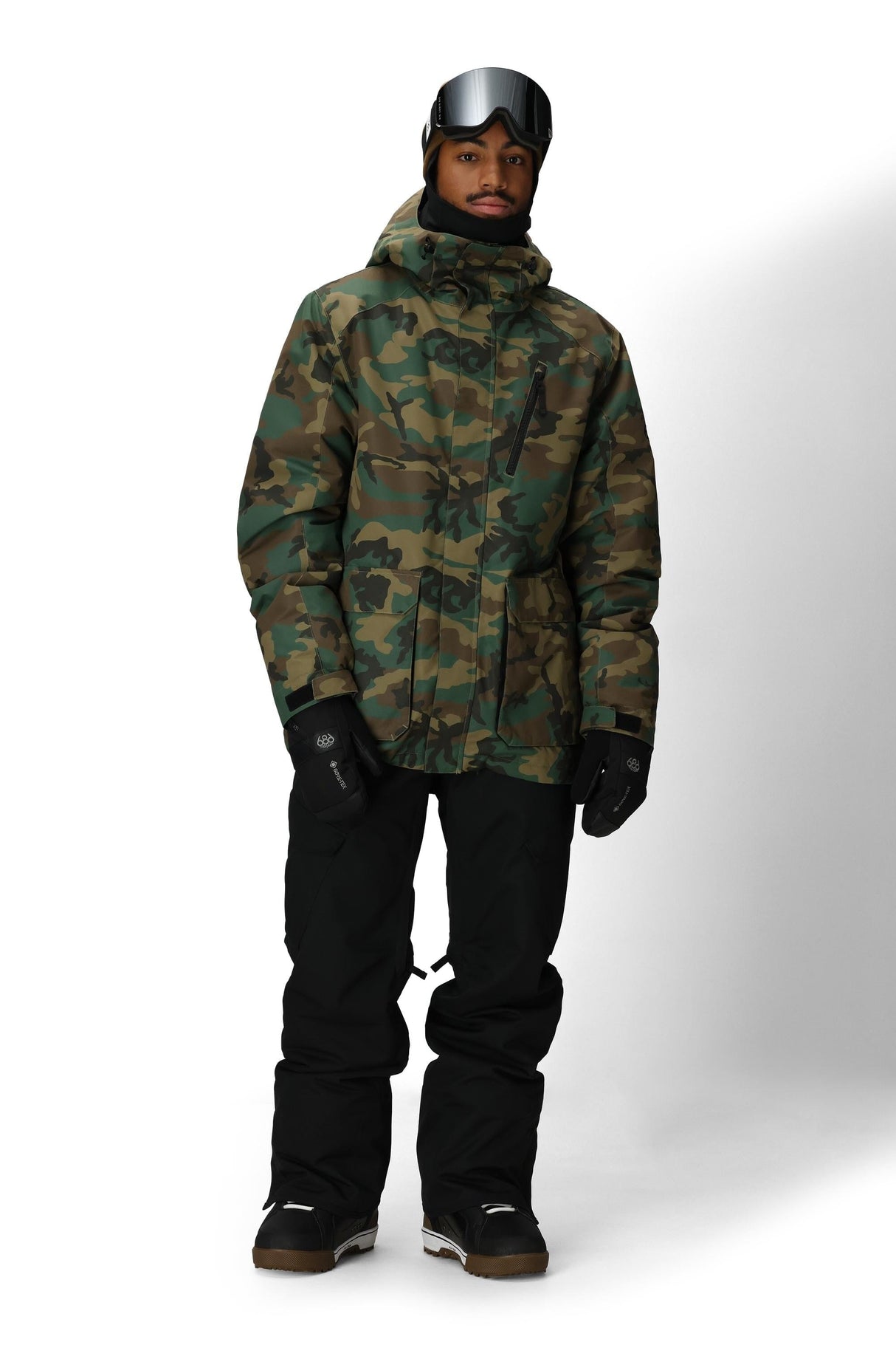 686 Nightline Insulated Snowboard Jacket Camo 2026 Men's Snow Jackets 686