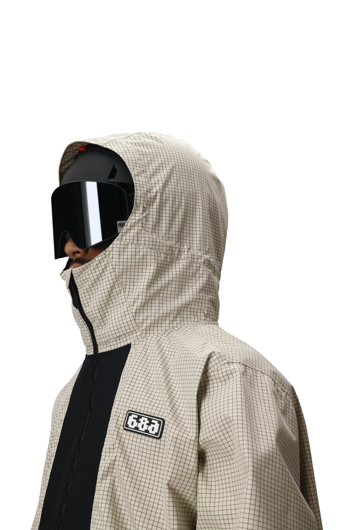 686 Ghost 2.5L Anorak Snowboard Jacket Limestone Ripstop 2026 Men's Snow Jackets 686