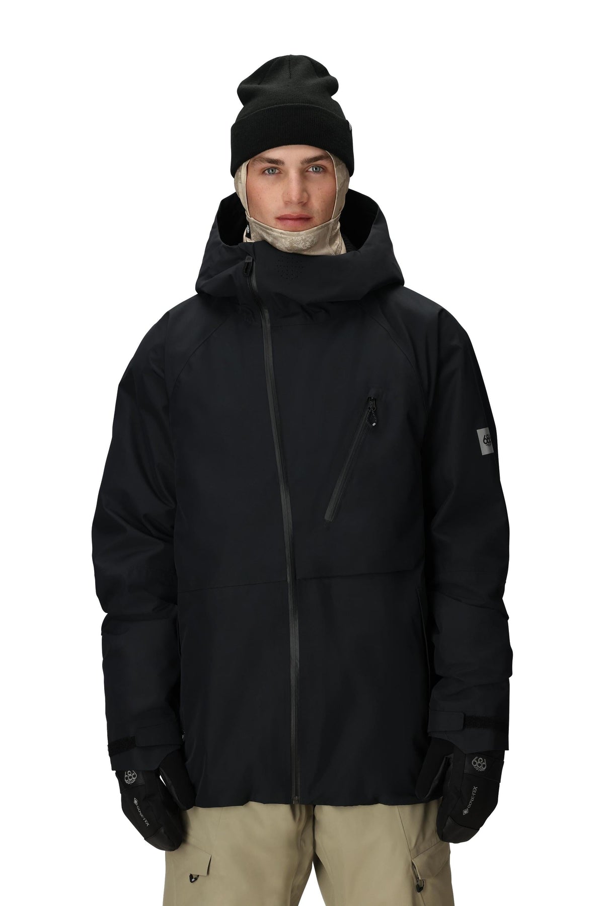 686 Hydra Thermagraph Snow Jacket Black 2027 Men's Snow Jackets 686