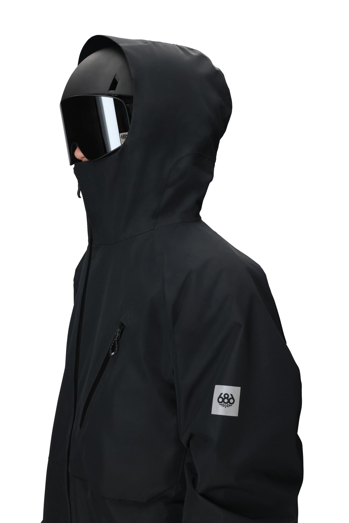 686 Hydra Thermagraph Snow Jacket Black 2027 Men's Snow Jackets 686