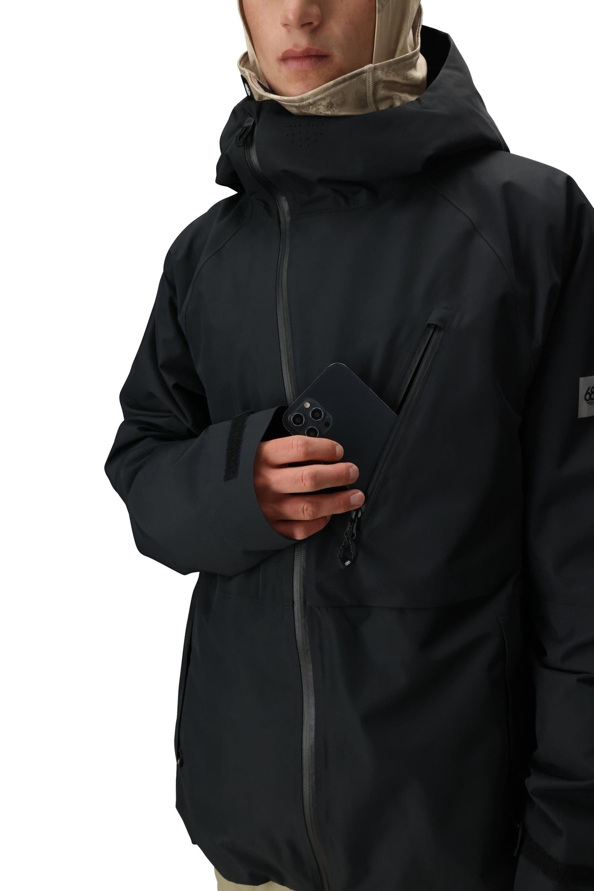 686 Hydra Thermagraph Snow Jacket Black 2027 Men's Snow Jackets 686