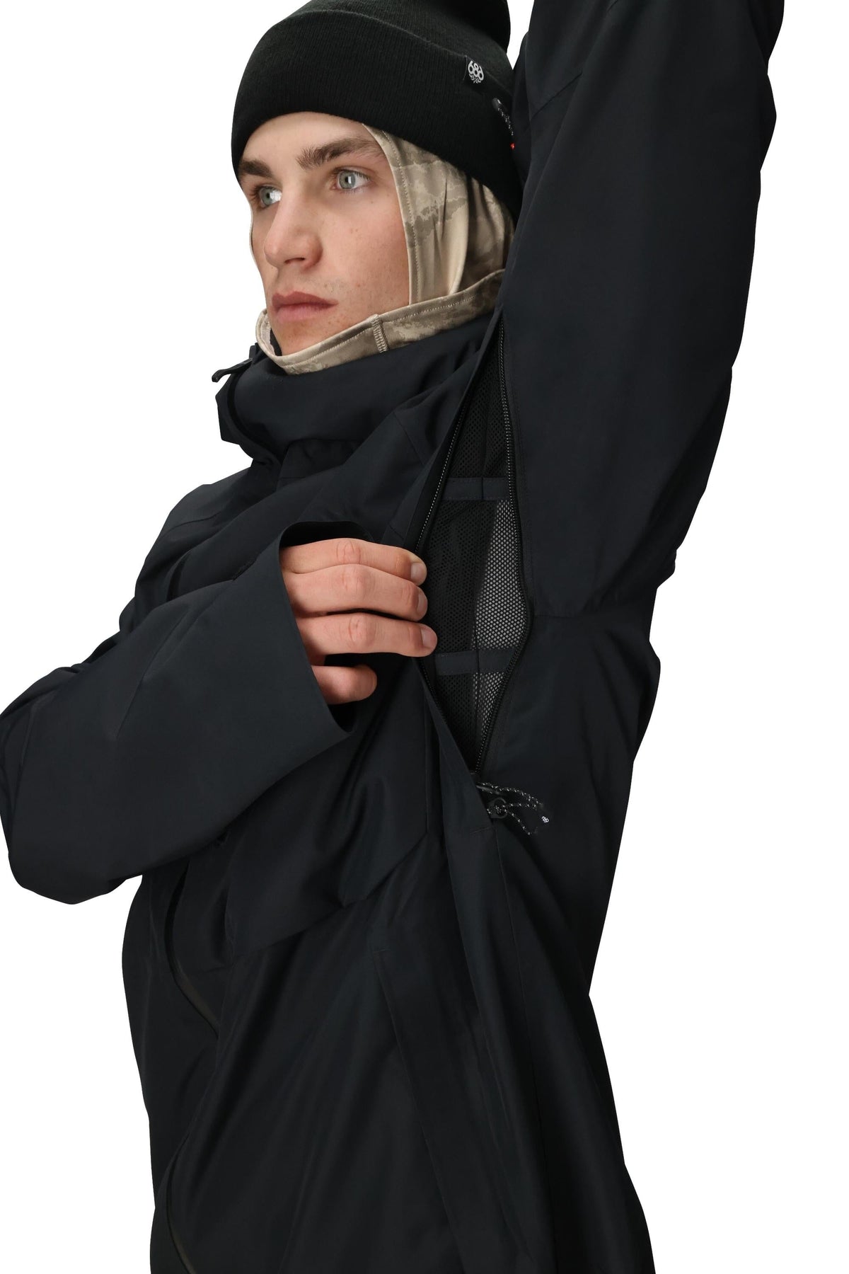 686 Hydra Thermagraph Snow Jacket Black 2027 Men's Snow Jackets 686