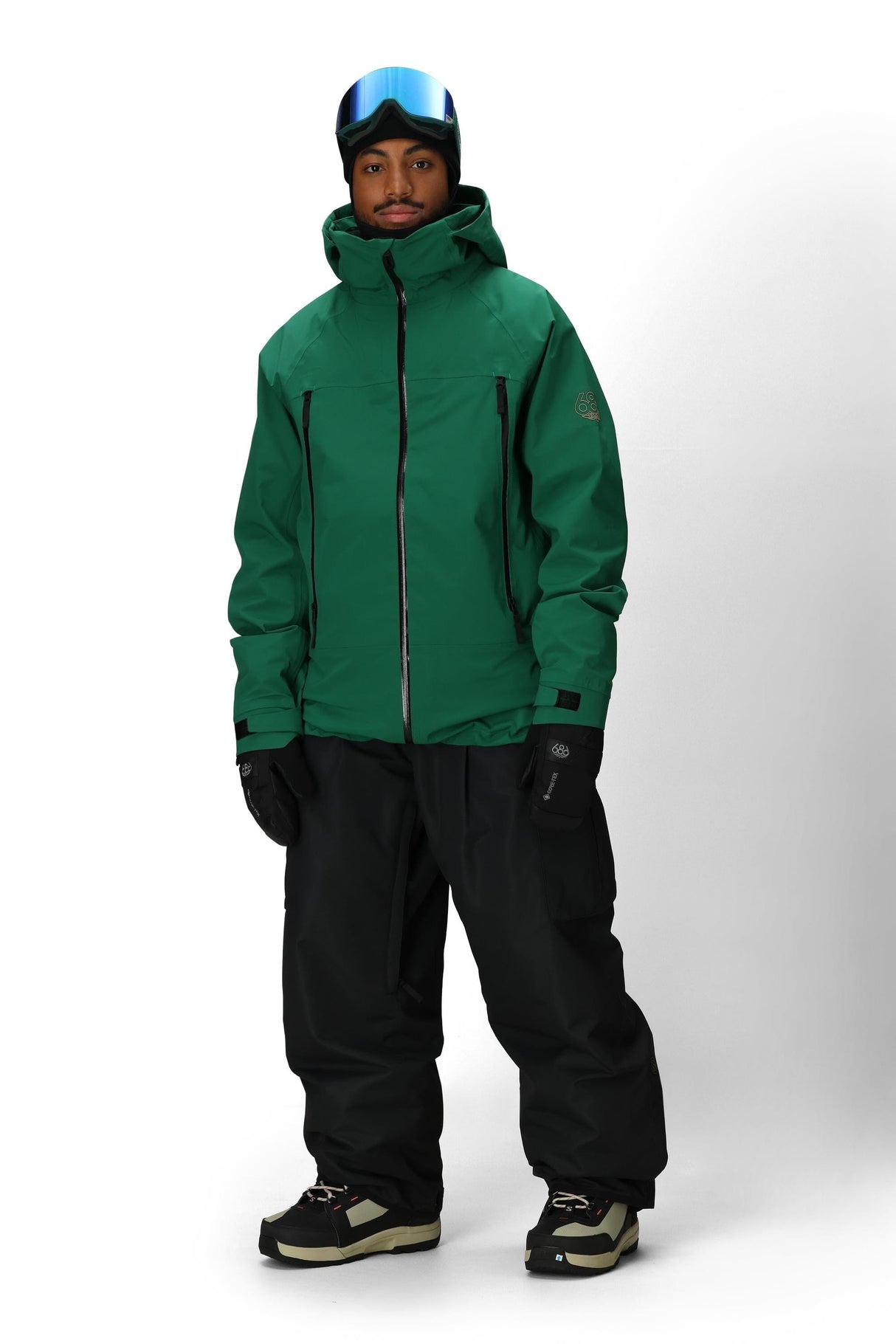 686 Smarty 3-In-1 Rodeo 3L Snow Jacket Emerald Green 2026 Men's Snow Jackets 686