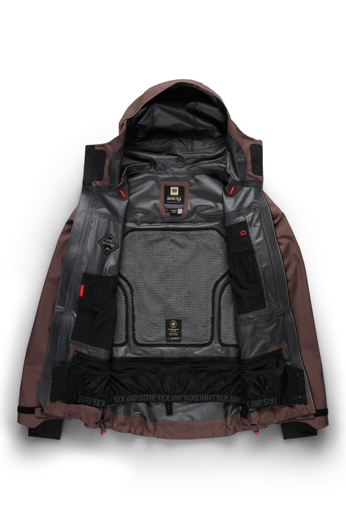 686 GORE-TEX ATV Thermagraph Snow Jacket Peppercorn 2026 Men's Snow Jackets 686