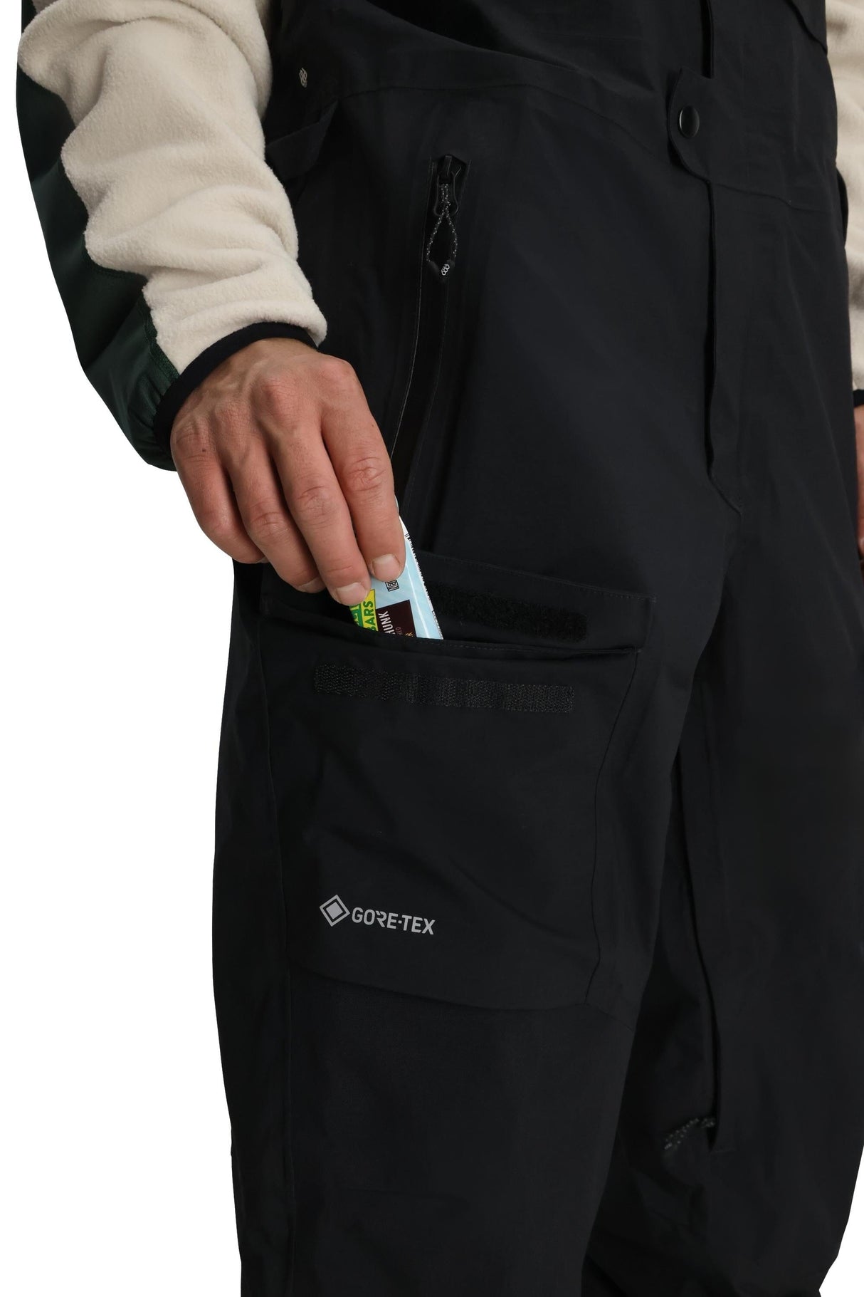 686 GORE-TEX Dispatch Shell Bib Snow Pants Black 2026 Men's Snow Bib Pants 686