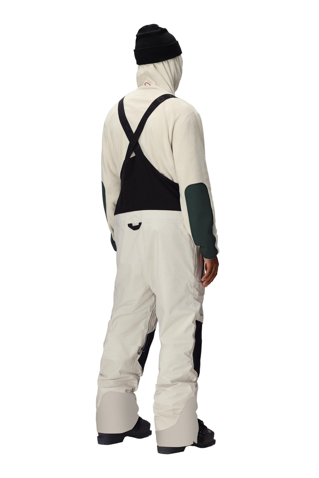 686 GORE-TEX Dispatch Shell Bib Snow Pants Limestone Colorblock 2026 Men's Snow Bib Pants 686