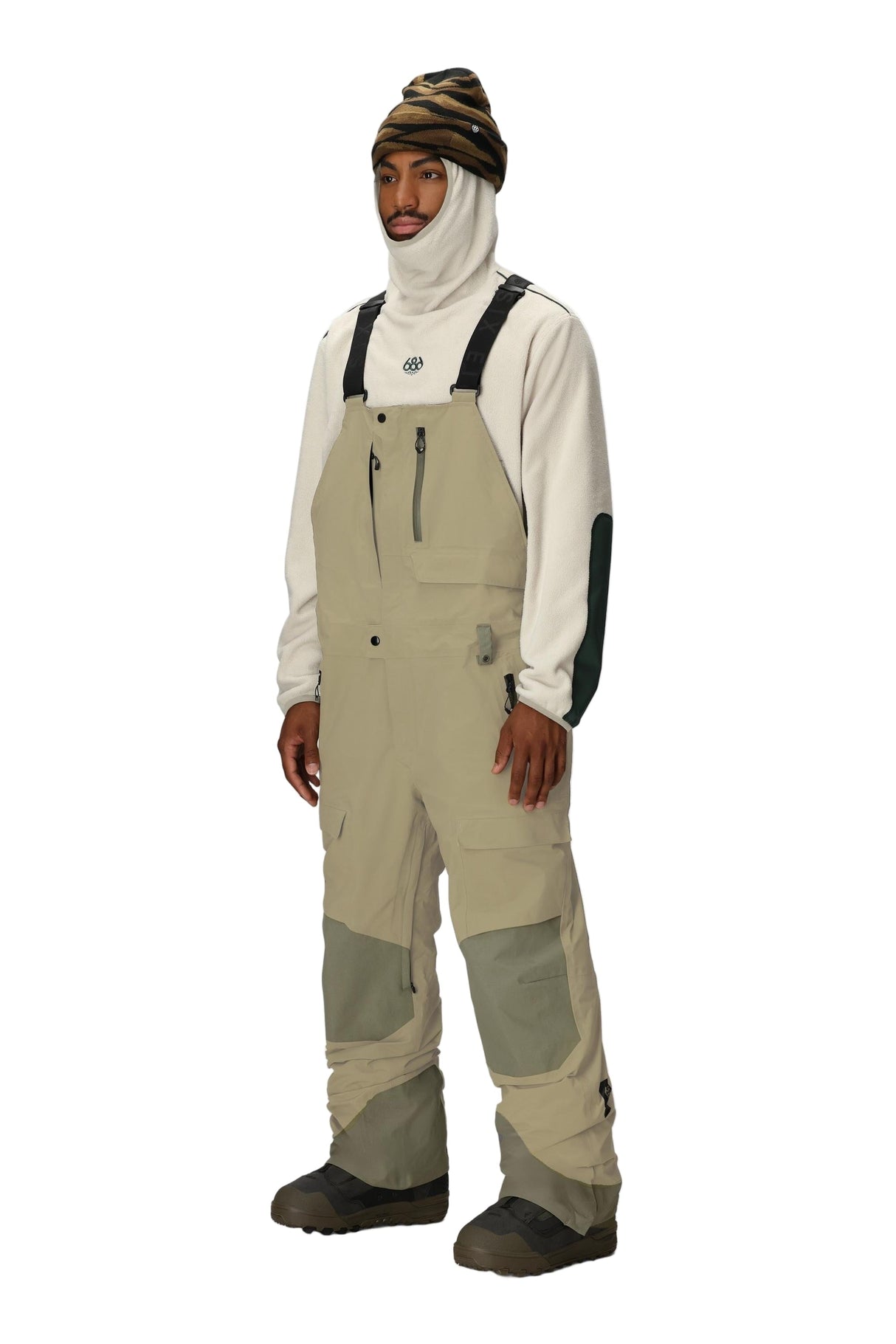 686 GORE-TEX Dispatch Shell Bib Snow Pants Sage 2026 Men's Snow Bib Pants 686
