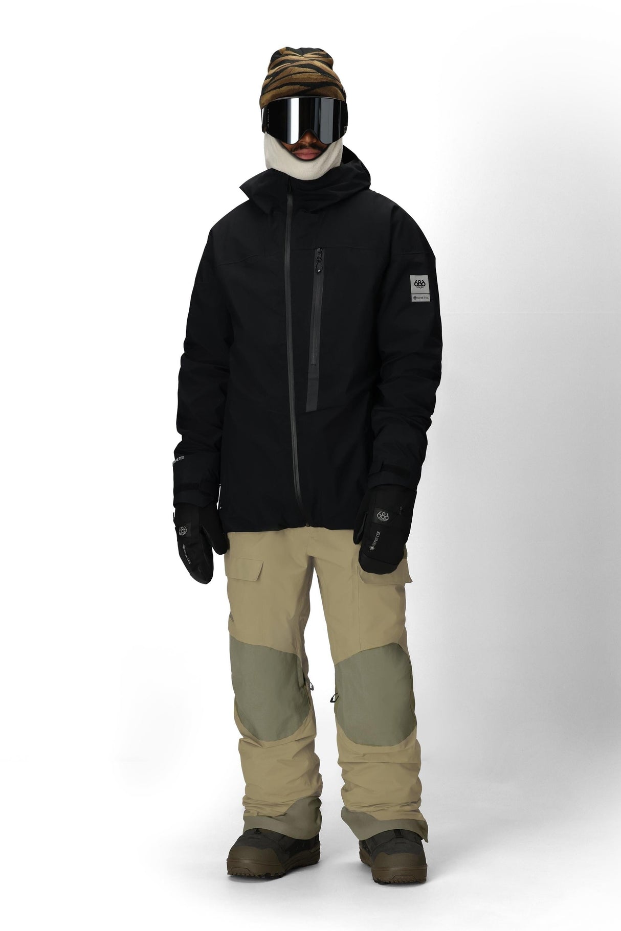 686 GORE-TEX Dispatch Shell Bib Snow Pants Sage 2026 Men's Snow Bib Pants 686