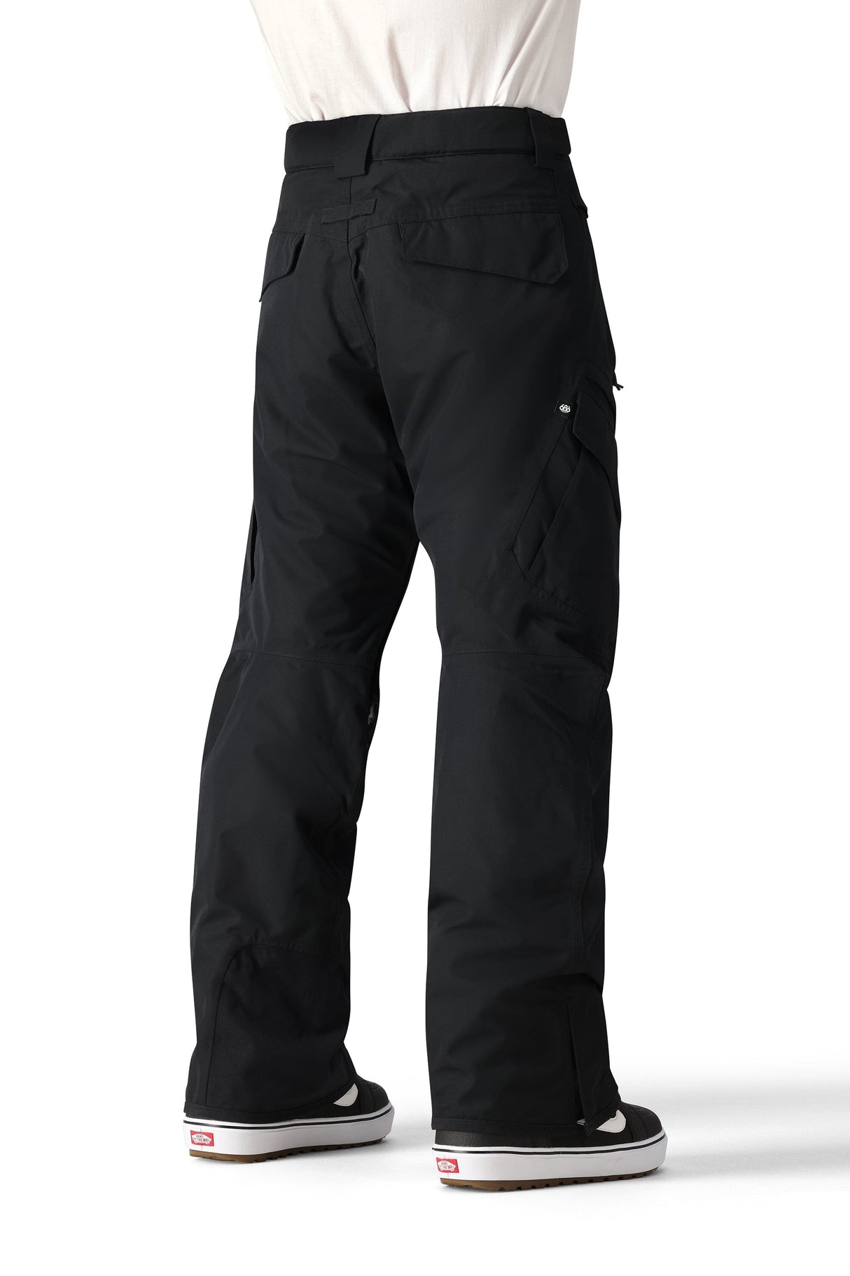 686 Smarty 3-In-1 Cargo Snowboard Pants Black 2026 Men's Snow Pants 686