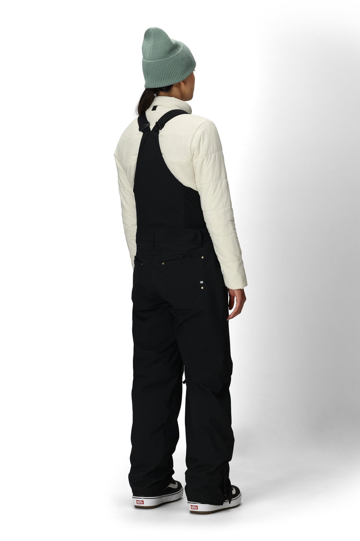 686 Women's Black Magic Insulated Bib Snow Pants Black 2027