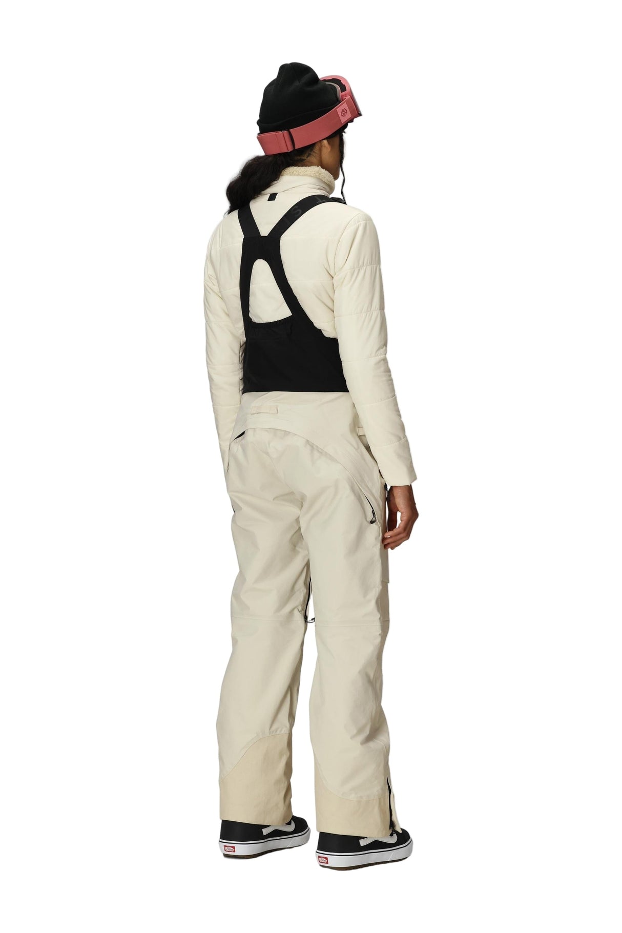 686 Women's GORE-TEX Dispatch Shell Bib Snow Pants Limestone 2026 Women's Snow Bib Pants 686